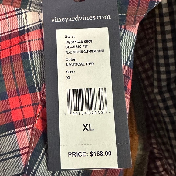 Vineyard Vines Plaid Button Down - Picture 3 of 4